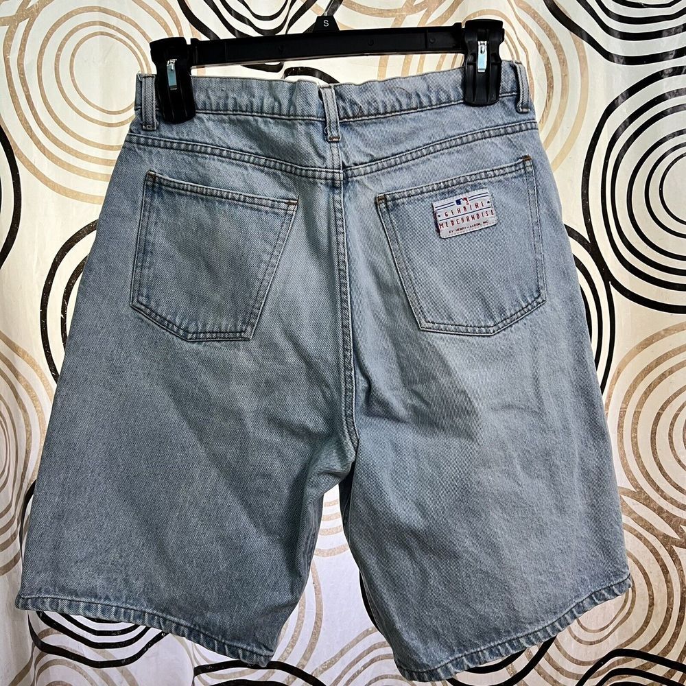 VINTAGE Florida Marlins Denim Shorts | Men's | Admit One || RARE MLB - Picture 5 of 8